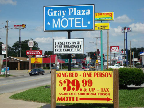 Gray Plaza Motel Benton Zewnętrze zdjęcie